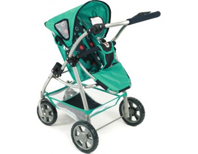 Bayer Chic Kočárek pro panenky Emotion 2v1 - Menta