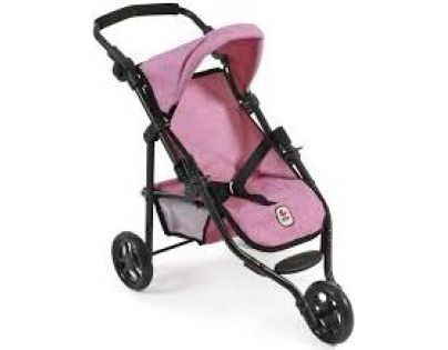 Bayer Chic Kočárek pro panenky Lola - Pink Jeans