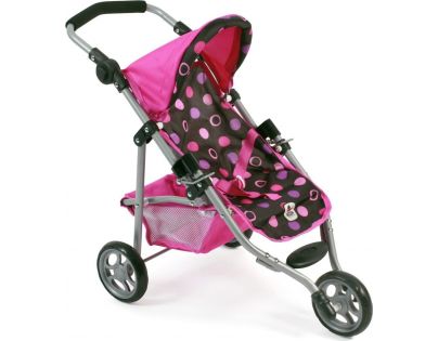 Bayer Chic Kočárek pro panenky Lola - Pinky Balls