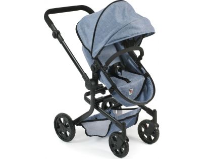 Bayer Chic Kočárek pro panenky Mika 2 v 1 jeans blue