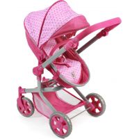 Bayer Chic Kočárek pro panenky Mika - Pink Dots 2
