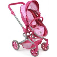 Bayer Chic Kočárek pro panenky Mika - Pink Dots 4