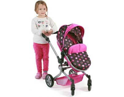 Bayer Chic Kočárek pro panenky Mika - Pinky Balls