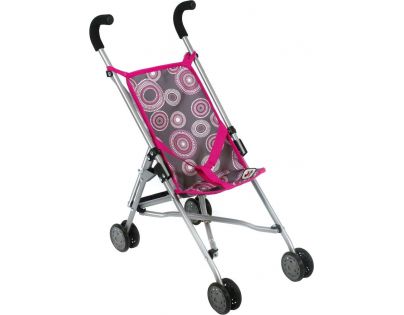 Bayer Chic Kočárek pro panenky Mini Buggy Roma Pink pearls