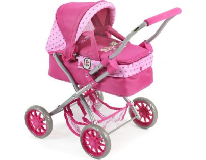 Bayer Chic Kočárek pro panenky Smarty Pink Dots