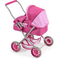 Bayer Chic Kočárek pro panenky Smarty Pink Dots 2