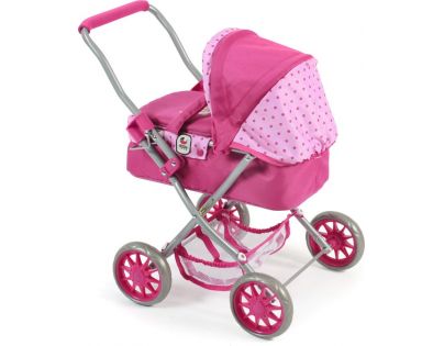 Bayer Chic Kočárek pro panenky Smarty Pink Dots
