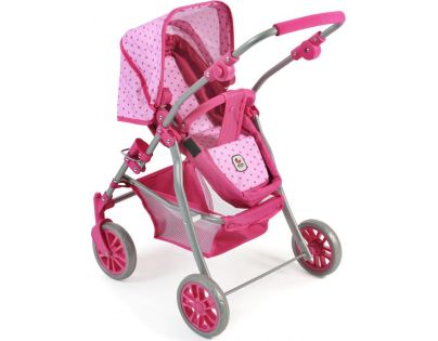 Bayer Chic Kočárek pro panenky Speedy Pink Dots