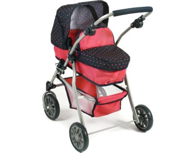 Bayer Chic Kočárek pro panenky Speedy Red Dots