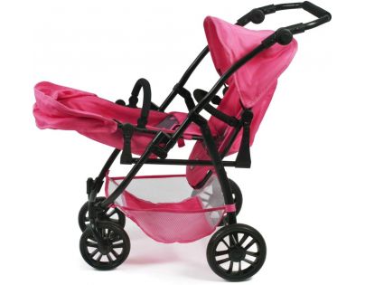 Bayer Chic Kočárek pro panenky Vario - Hvězdičky růžová