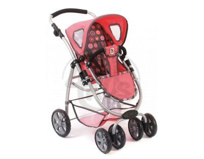 BAYER CHIC 2000 - 63156 - Kočárek pro panenky BELLINA 2v1 - Galaxy Coral