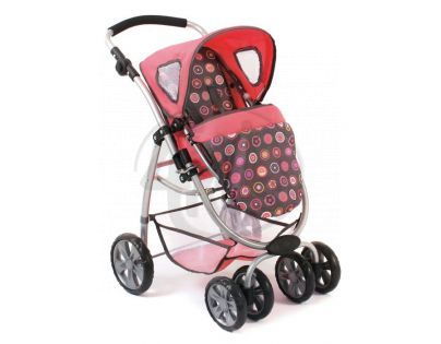 BAYER CHIC 2000 - 63156 - Kočárek pro panenky BELLINA 2v1 - Galaxy Coral