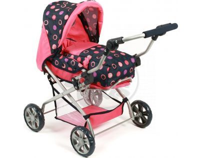 Bayer Chic Kočárek pro panenky Piccolina - Corallo