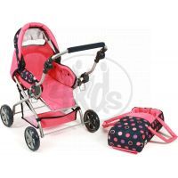 Bayer Chic Kočárek pro panenky Piccolina - Corallo 2