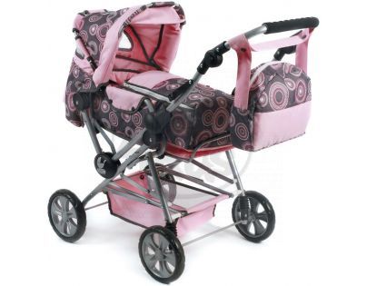 Bayer Chic Kočárek pro panenky Traveller - Rosy pearls