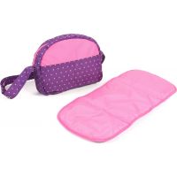 Bayer Chic Přebalovací taška - Dots purple pink - Poškozený obal 2