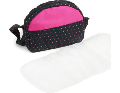 Bayer Chic Přebalovací taška ke kočárku Dots Navy Pink