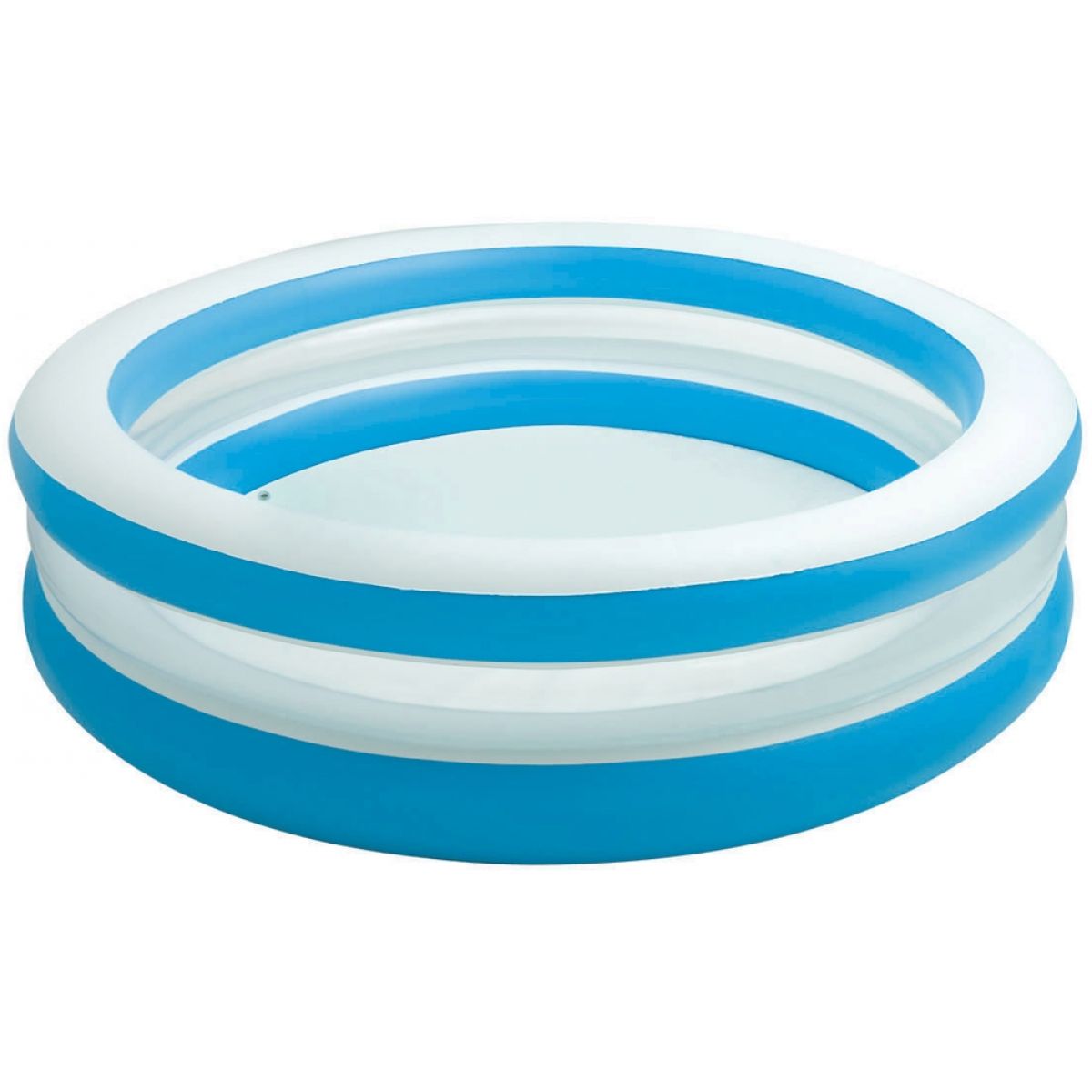 Intex 57489 Bazén kruhový průhledný 203cm - Modrobílá