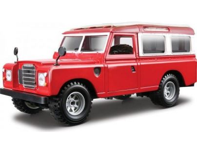 Bburago 1 : 24 Land Rover červená 18-22063