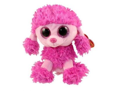 Beanie Boos PATSY 15 cm růžový pudl