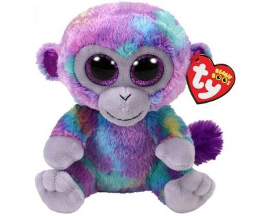 Beanie Boos ZURI 15 cm barevná opička