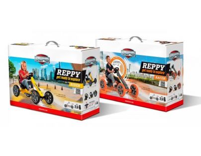 Berg Reppy Racer šedooranžový