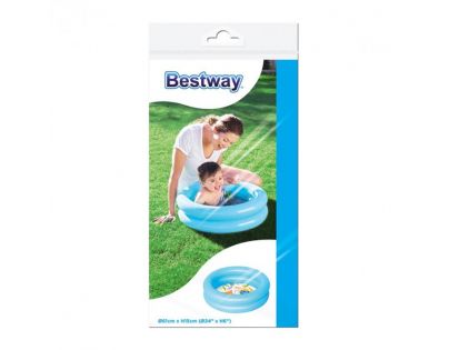 Bestway Bazén nafukovací 2 prstence 61 cm modrý