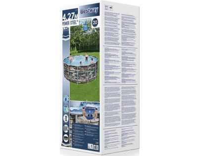 Bestway 56993 Bazén Power Steel 427x122 cm