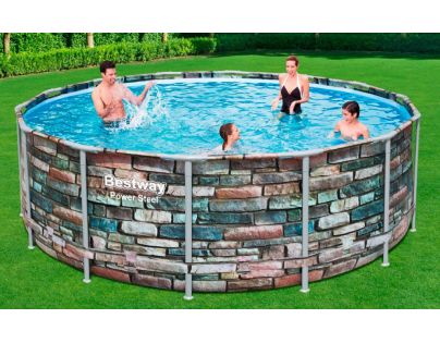 Bestway 56993 Bazén Power Steel 427x122 cm