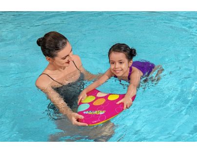 Bestway Destička plovací Aquastar růžová