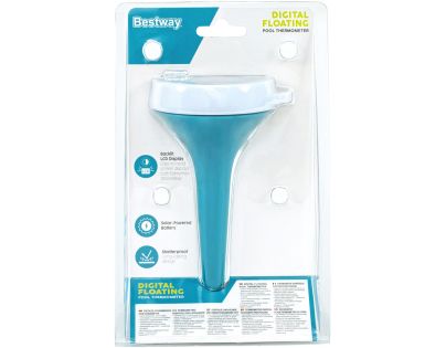 Bestway Digitální Plovoucí teploměr se solárním napájením