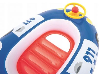 Bestway Nafukovací auto s UV stínítkem 98 x 66 cm policie