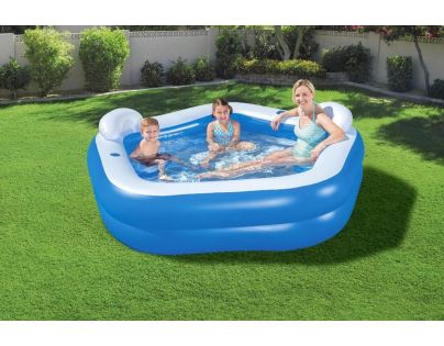 Bestway Nafukovací bazén čtvercový Oasis™ 213 x 206 x 69 cm