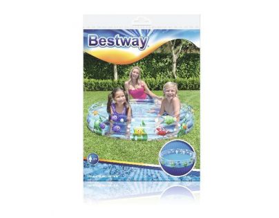 Bestway Bazén nafukovací 3 prstence Moře