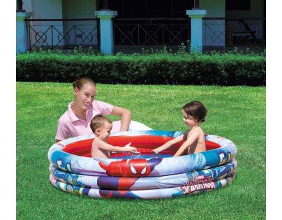 Bestway Nafukovací bazén Spiderman 3 pruhy průměr 152 cm