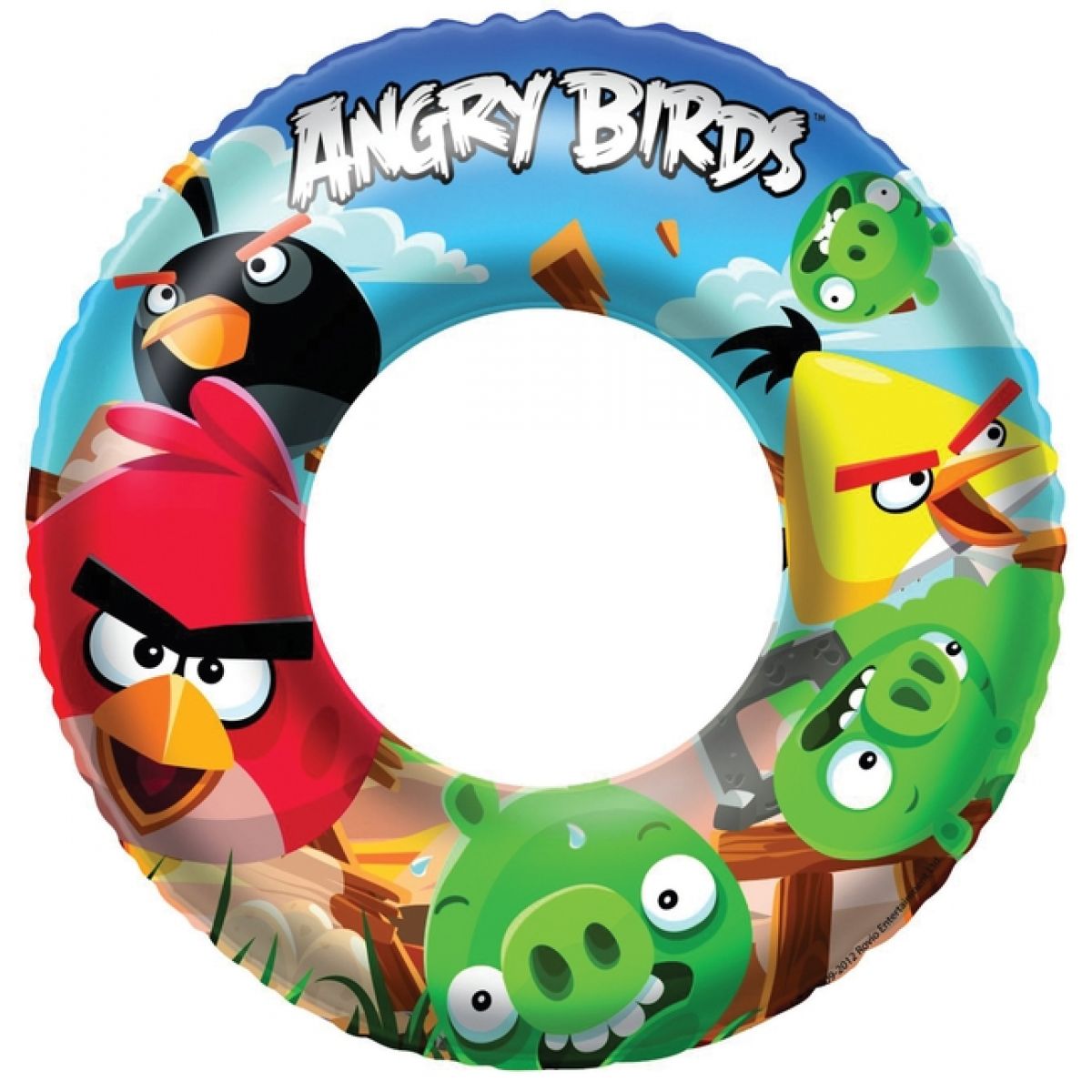 Bestway 96102B - Nafukovací kruh - Angry Birds, průměr 56 cm