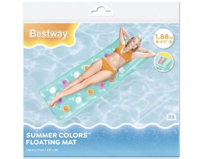 Bestway Nafukovací lehátko Summer 188 x 71 cm zelené