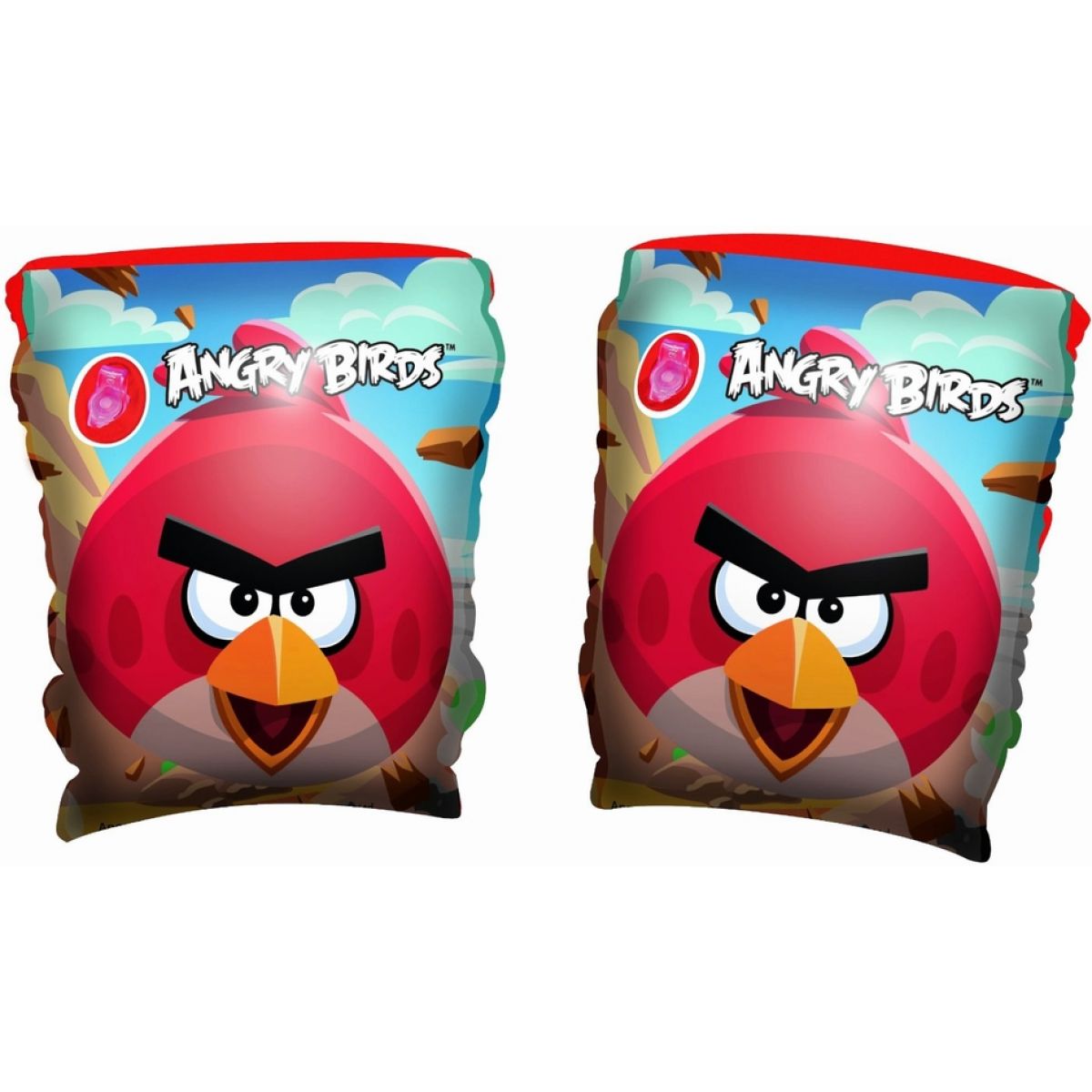 Bestway 96100EU - Nafukovací rukávky - Angry Birds, 23x15 cm