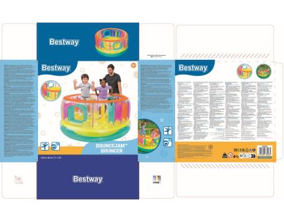 Bestway Nafukovací trampolína 180x86 cm