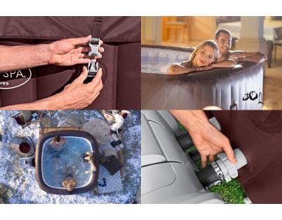 Bestway Vířivka Lay-Z-Spa® Maldives HydroJet Pro™ s APP