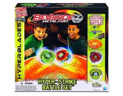 Beyblade - hyper jiskřivý hrací set Hasbro