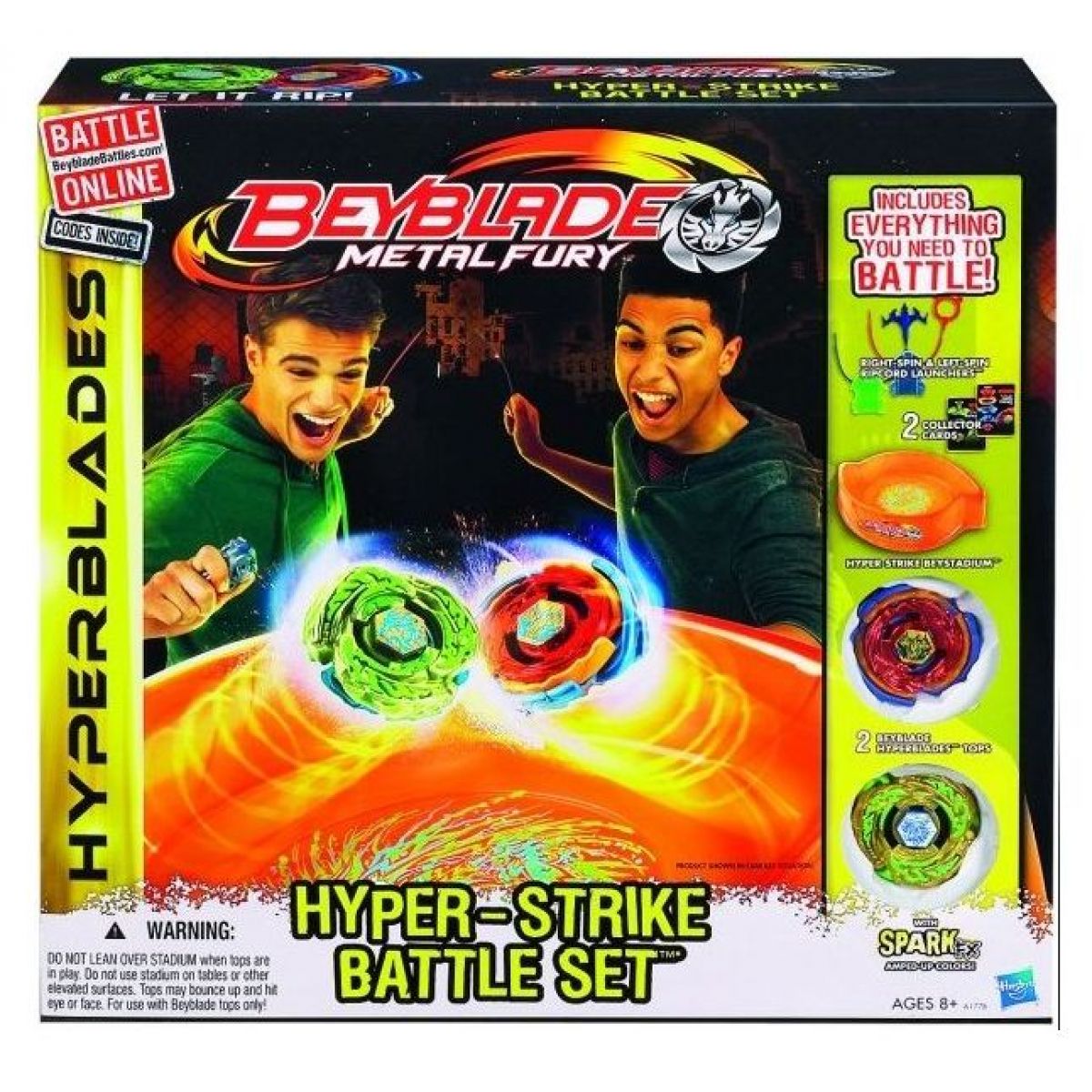Beyblade - hyper jiskřivý hrací set Hasbro