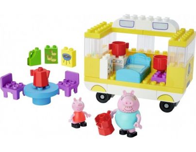 Big PlayBig Bloxx Peppa Pig Karavan s příslušenstvím 54 dílků