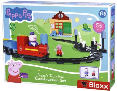 Big PlayBig Bloxx Peppa Pig Vláčkodráha 55 dílků