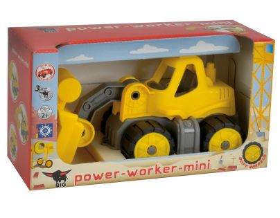 Big Power Worker Mini Bagr 23 cm - Poškozený obal