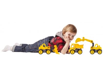 Big Power Worker Mini Bagr 23 cm - Poškozený obal