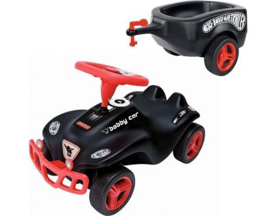 Big Přívěsný vozík Bobby car černý