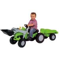 Big Šlapací traktor Jimmy se lžící a vozíkem 2