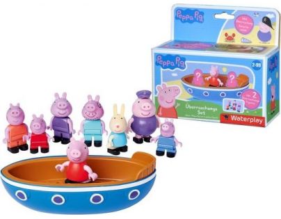 Big Waterplay Peppa Pig lodička s figurkami s překvapením