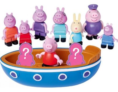 Big Waterplay Peppa Pig lodička s figurkami s překvapením